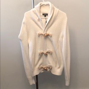 Express zip up cardigan